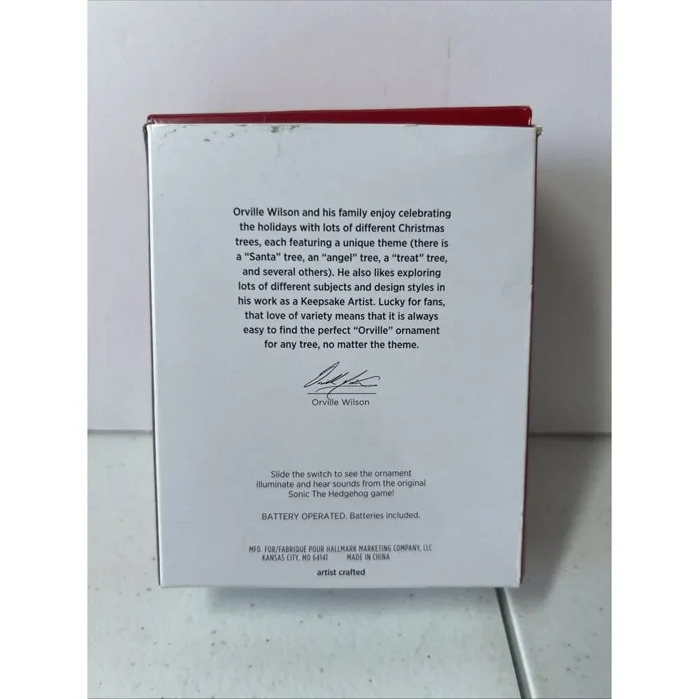 Hallmark Keepsake 2022 Sega Genesis Console Light and Sound Ornament